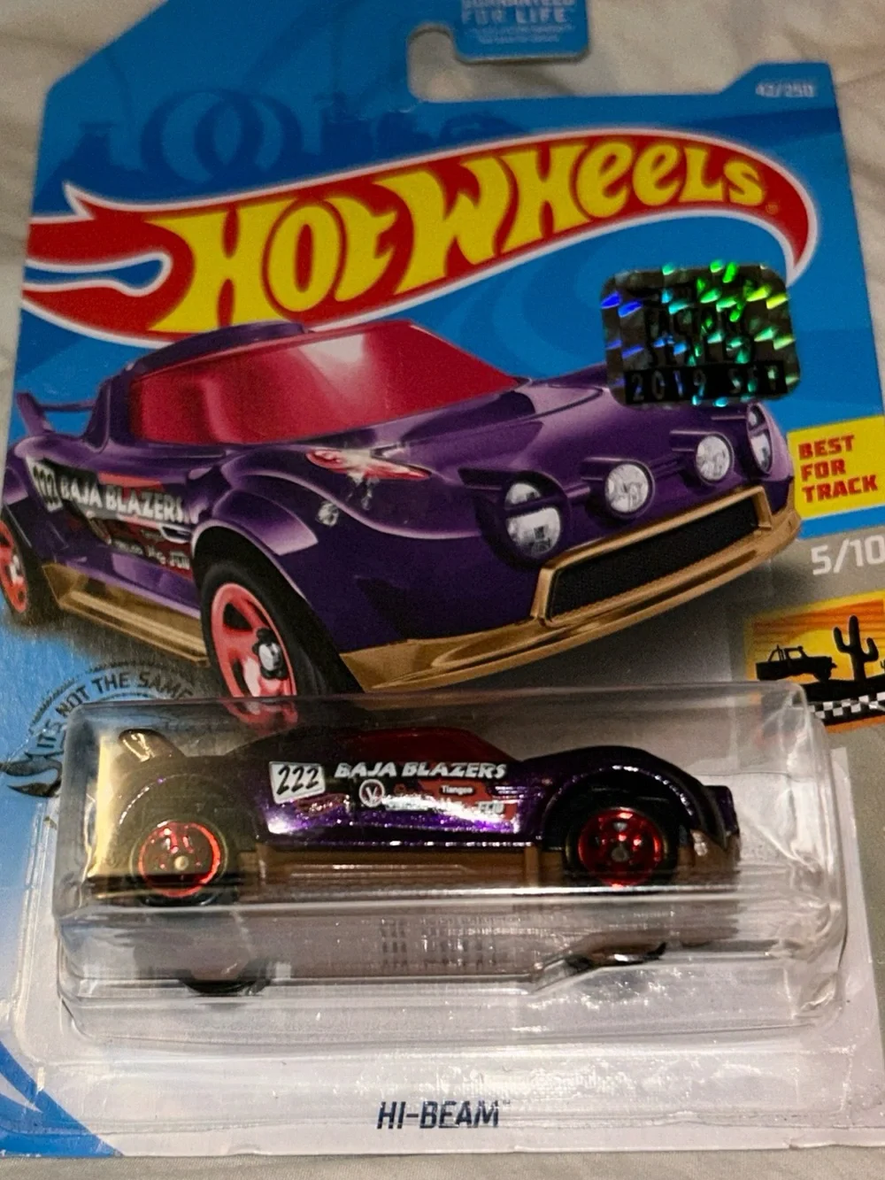 Hot Wheels, 2019 Baja Blazers, 5/10, Hi-Beam, 42/250